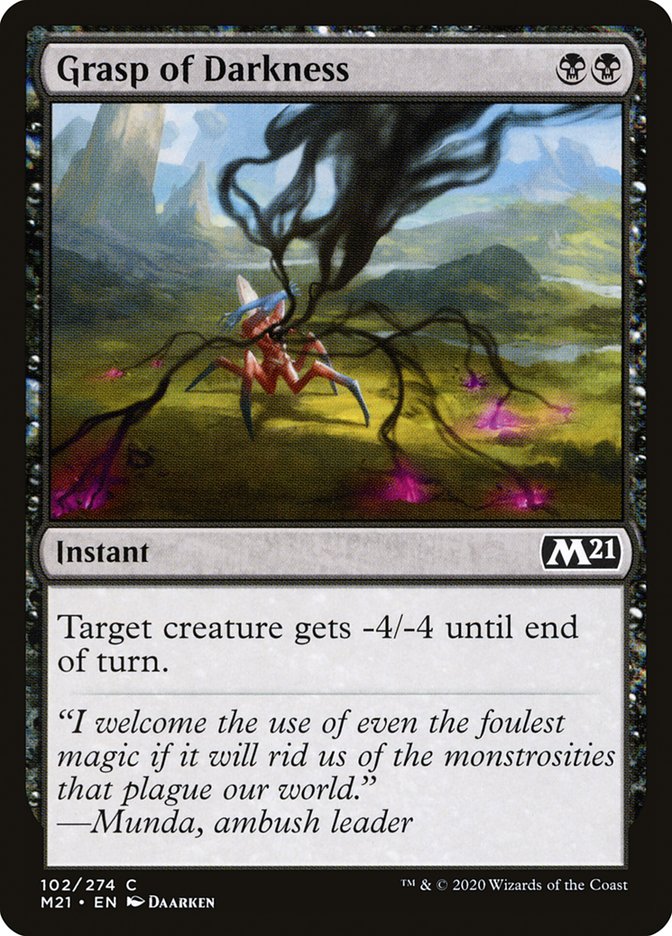 Grasp of Darkness [Core Set 2021] | Webway Games