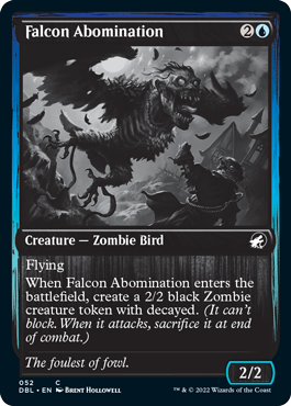 Falcon Abomination [Innistrad: Double Feature] | Webway Games