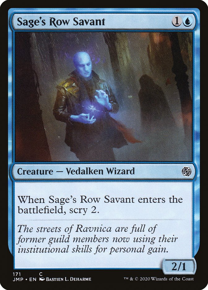 Sage's Row Savant [Jumpstart] | Webway Games