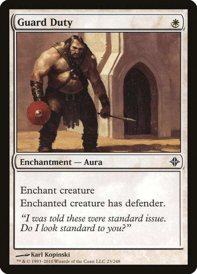 Guard Duty [Rise of the Eldrazi] | Webway Games