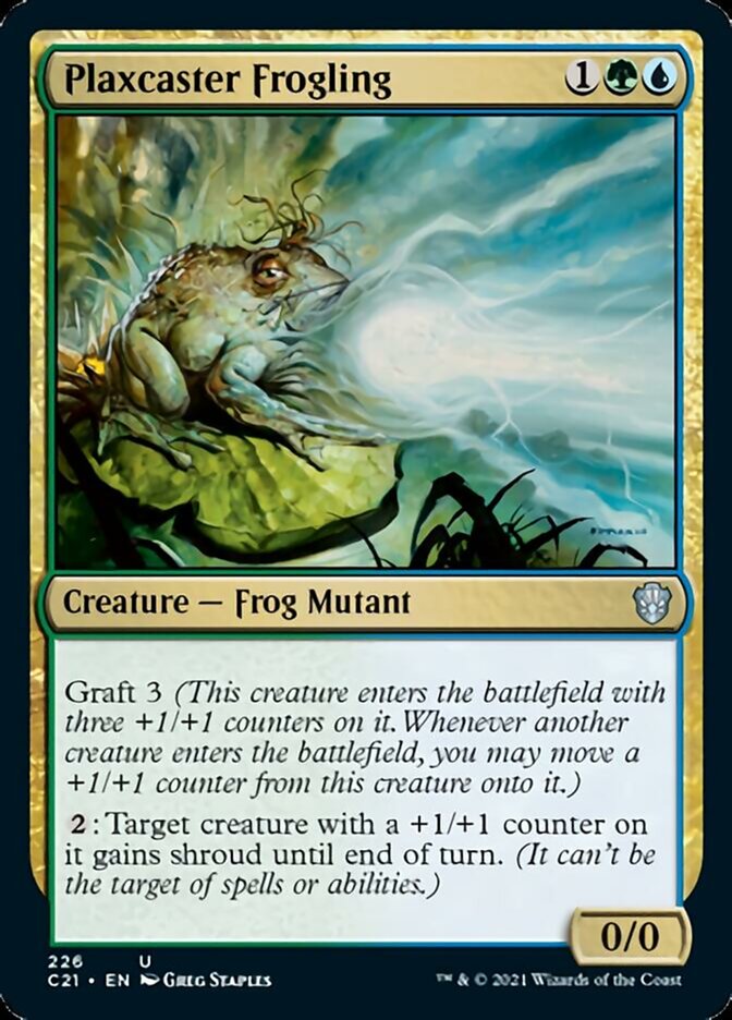 Plaxcaster Frogling [Commander 2021] | Webway Games
