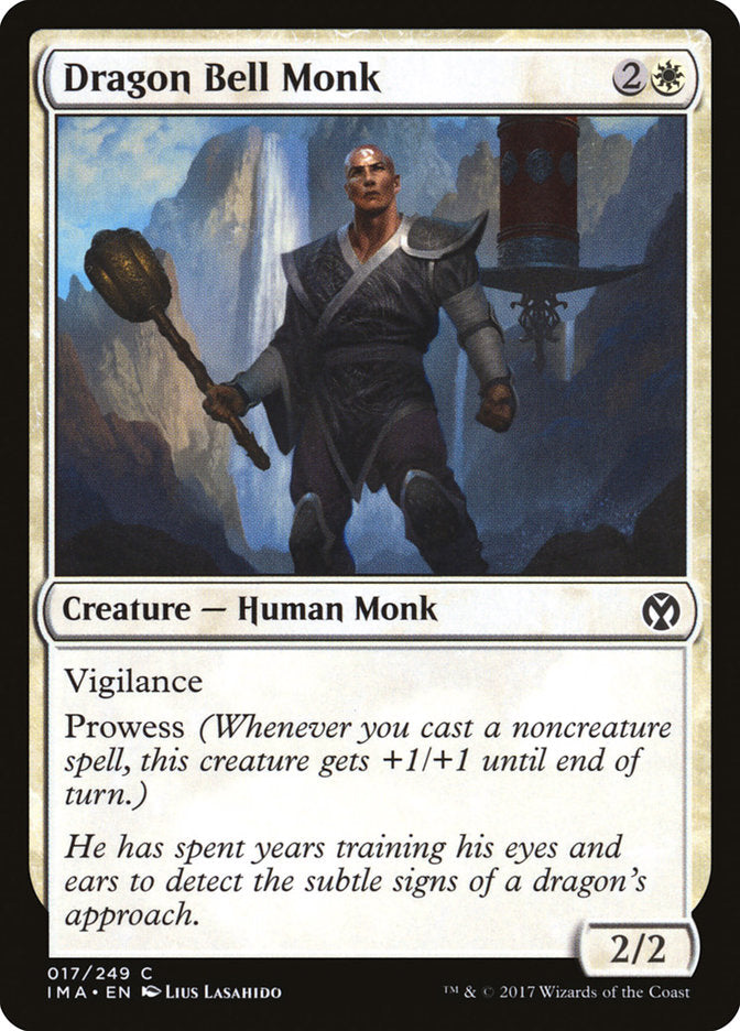 Dragon Bell Monk [Iconic Masters] | Webway Games