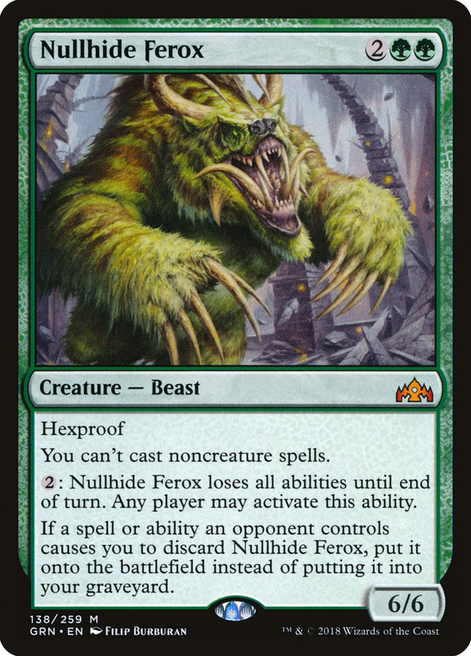 Nullhide Ferox [Guilds of Ravnica] | Webway Games