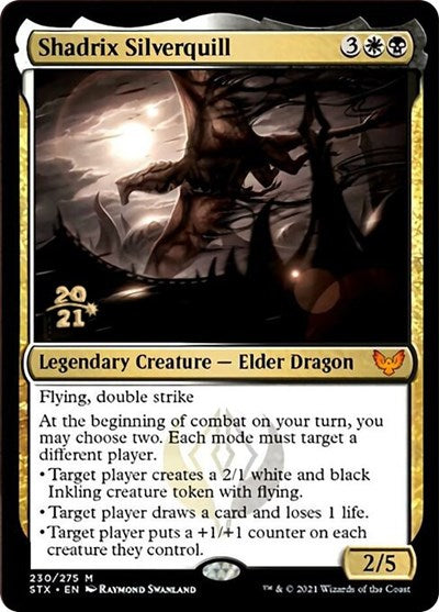 Shadrix Silverquill [Strixhaven: School of Mages Prerelease Promos] | Webway Games