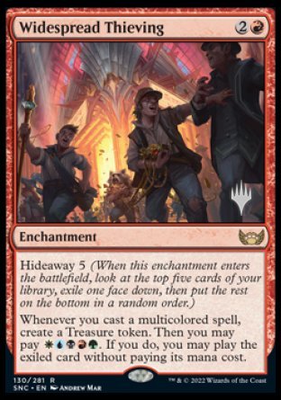 Widespread Thieving (Promo Pack) [Streets of New Capenna Promos] | Webway Games