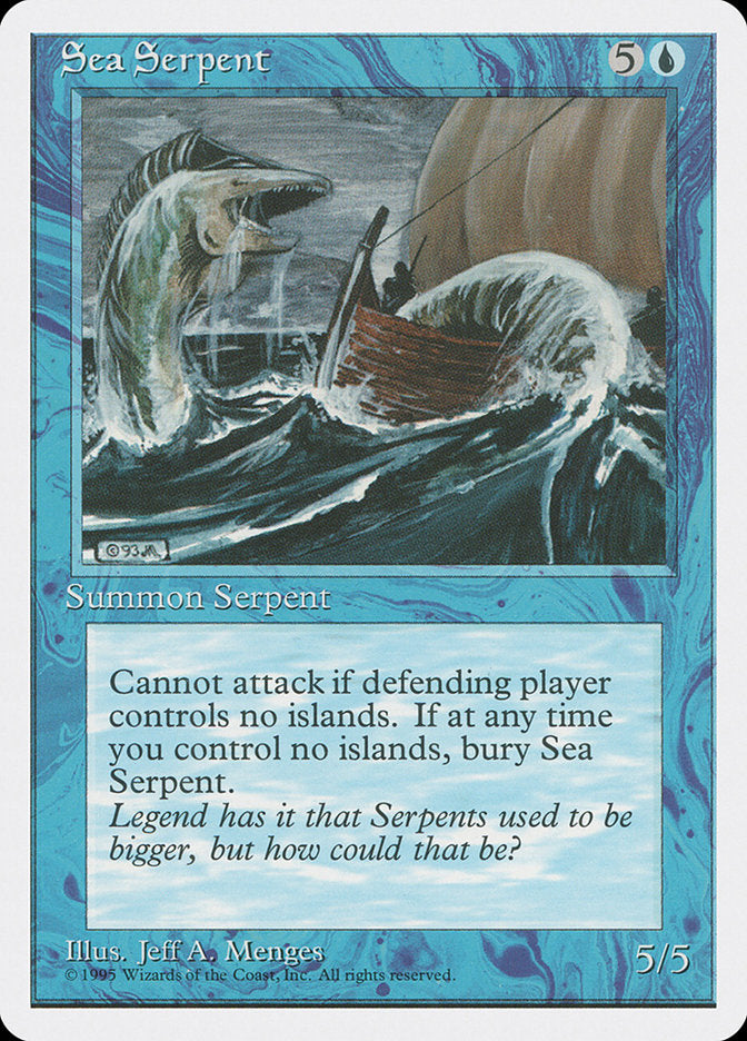 Sea Serpent [Fourth Edition] | Webway Games