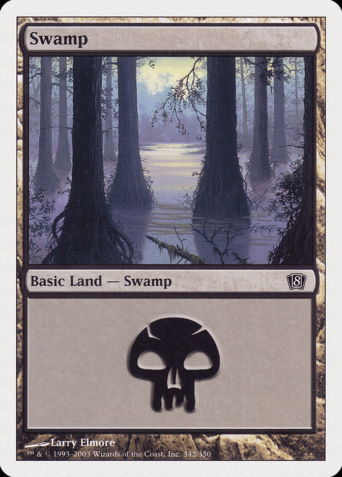 Swamp (#342) [Eighth Edition] | Webway Games