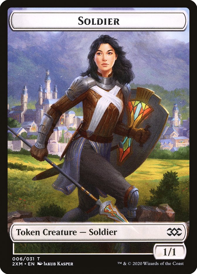 Soldier Token [Double Masters] | Webway Games