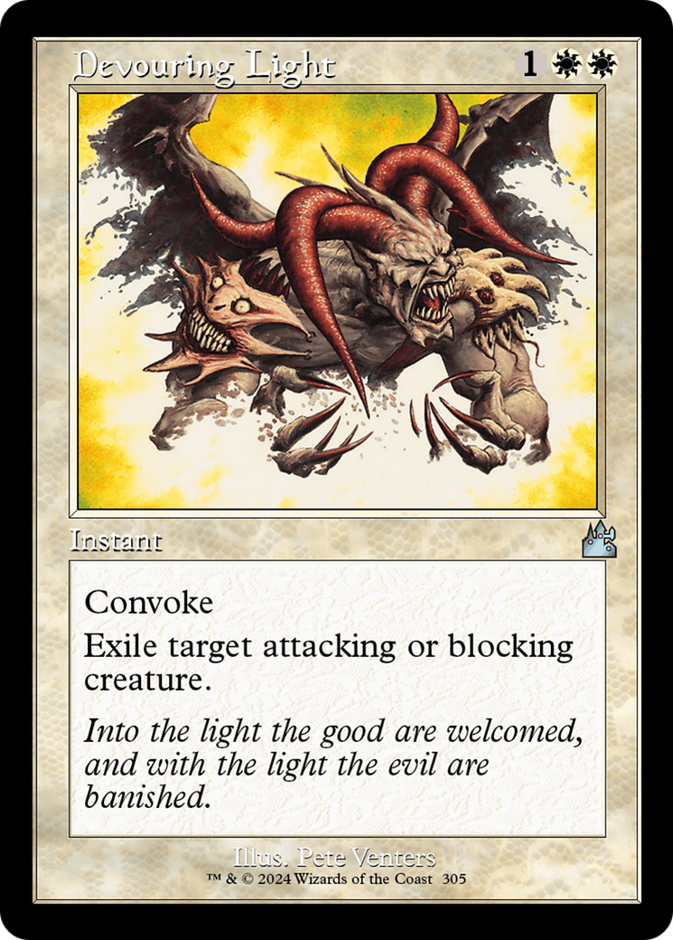 Devouring Light (Retro Frame) [Ravnica Remastered] | Webway Games