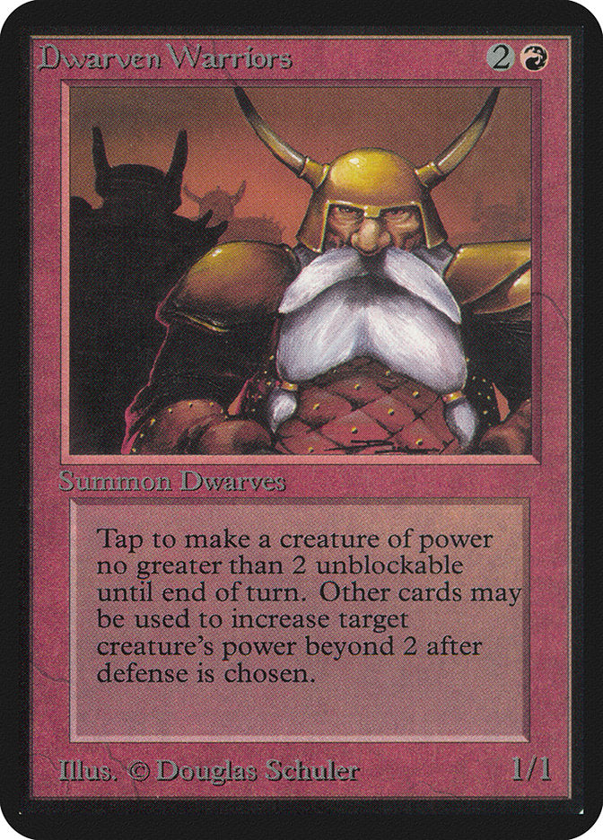 Dwarven Warriors [Limited Edition Alpha] | Webway Games