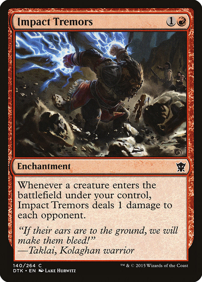 Impact Tremors [Dragons of Tarkir] | Webway Games