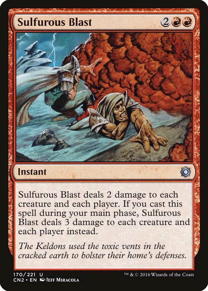 Sulfurous Blast [Conspiracy: Take the Crown] | Webway Games