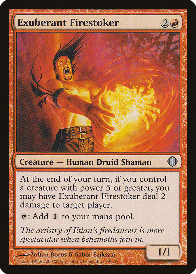 Exuberant Firestoker [Shards of Alara] | Webway Games