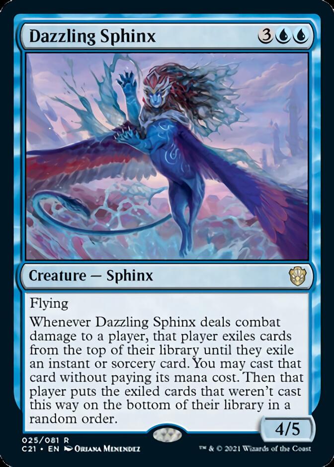 Dazzling Sphinx [Commander 2021] | Webway Games