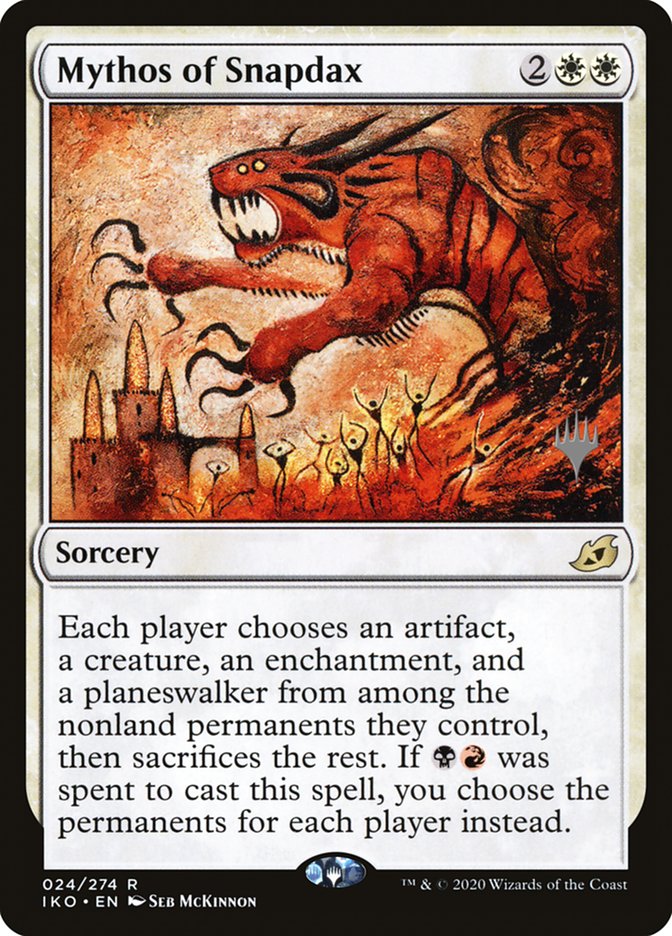 Mythos of Snapdax (Promo Pack) [Ikoria: Lair of Behemoths Promos] | Webway Games