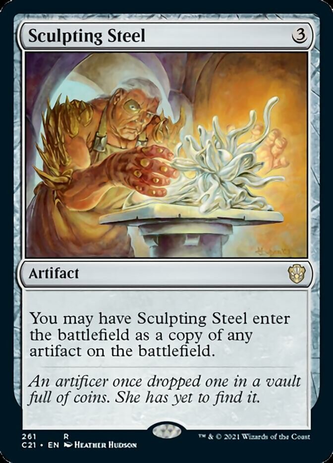 Sculpting Steel [Commander 2021] | Webway Games