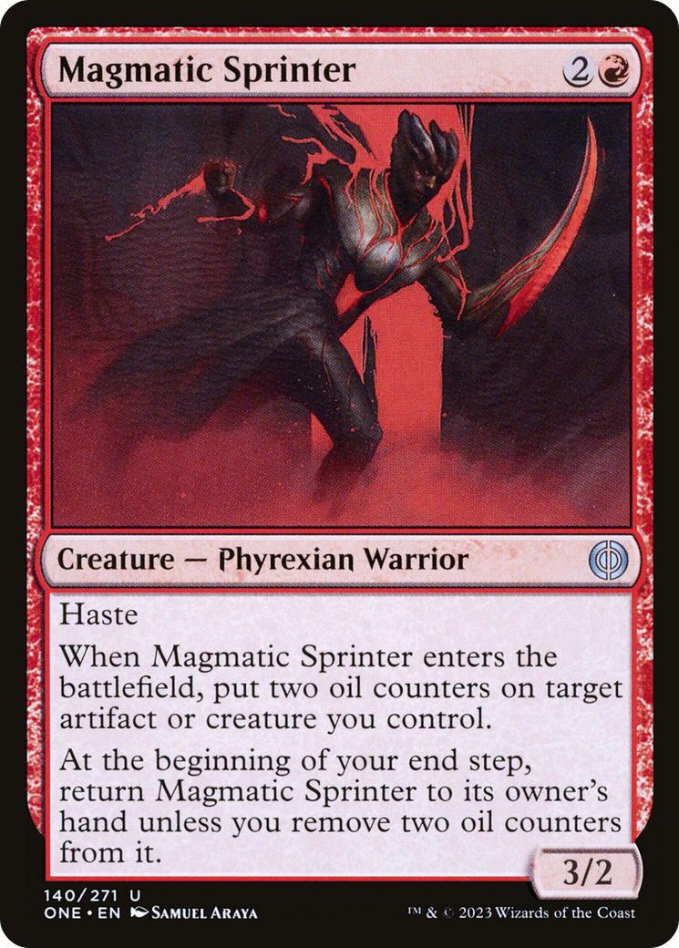 Magmatic Sprinter [Phyrexia: All Will Be One] | Webway Games