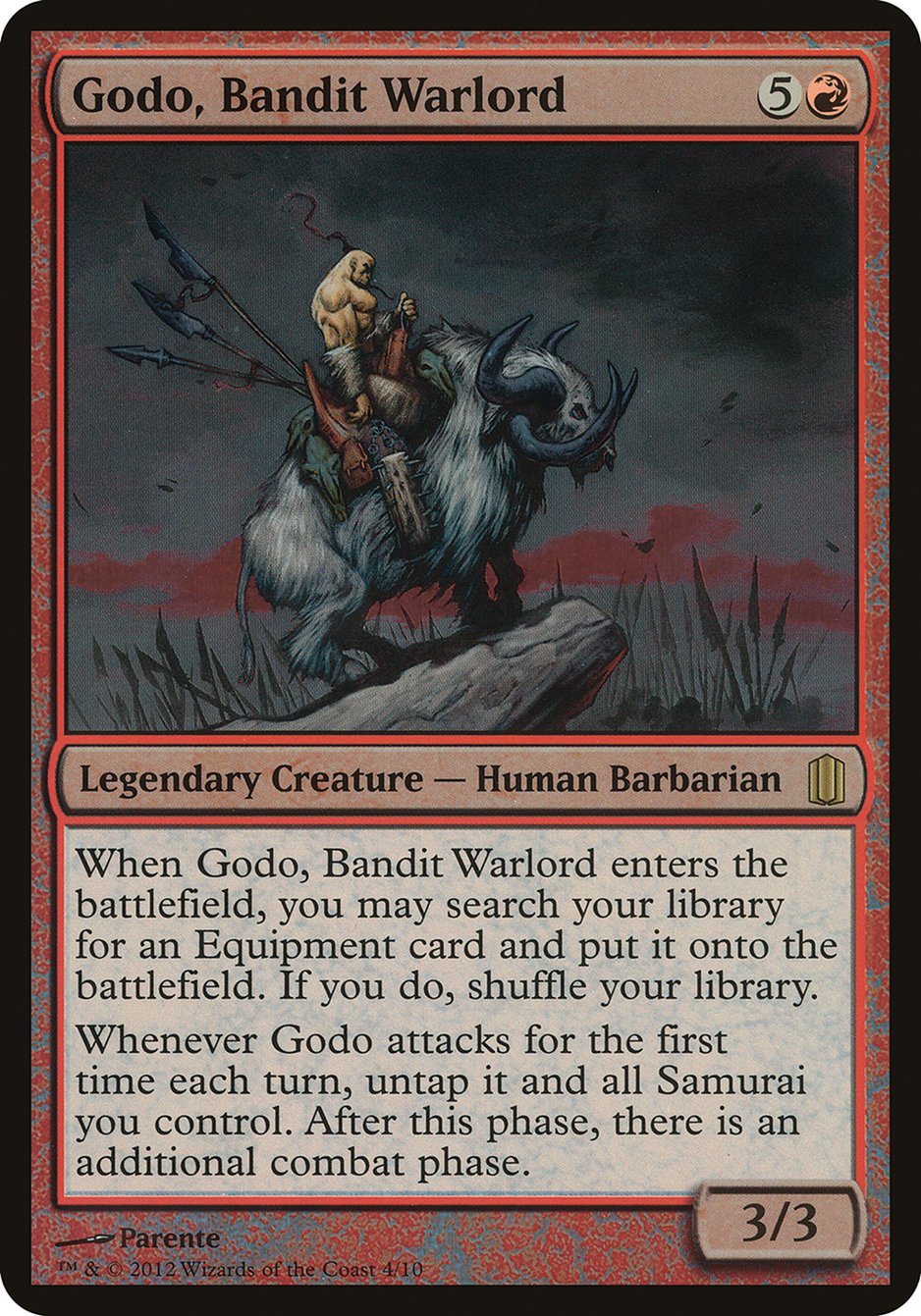 Godo, Bandit Warlord (Commander's Arsenal) [Commander's Arsenal Oversized] | Webway Games