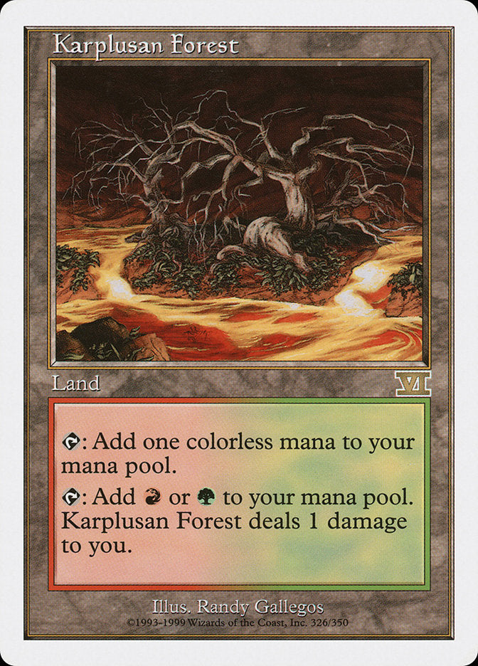 Karplusan Forest [Classic Sixth Edition] | Webway Games