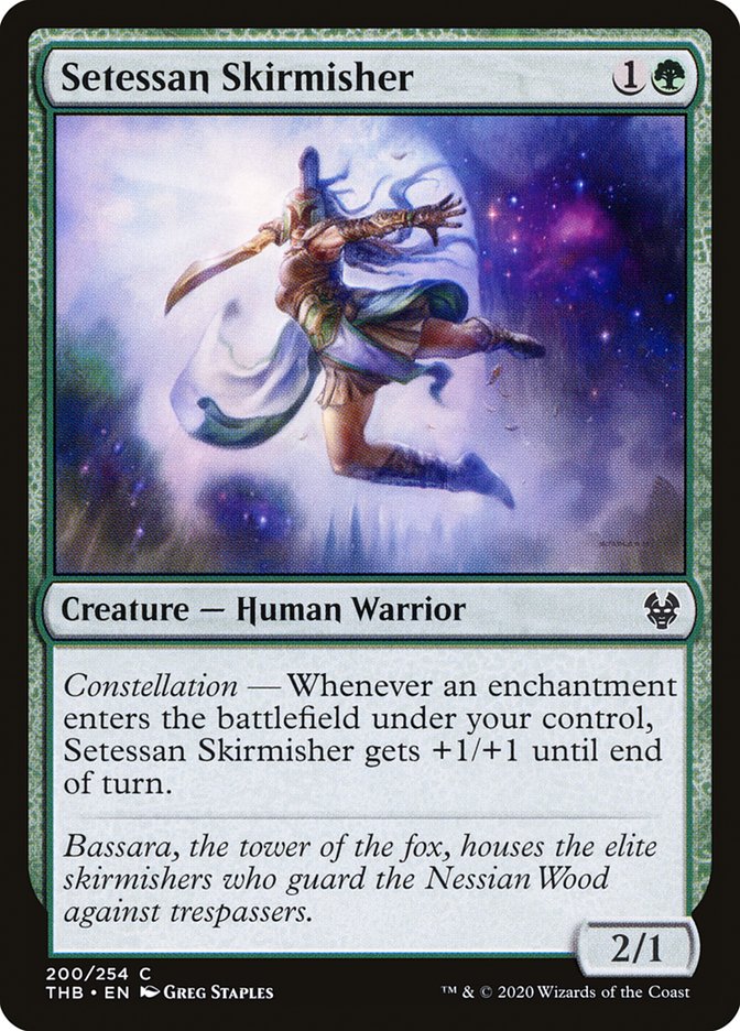 Setessan Skirmisher [Theros Beyond Death] | Webway Games