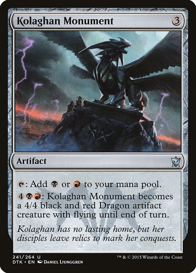 Kolaghan Monument [Dragons of Tarkir] | Webway Games