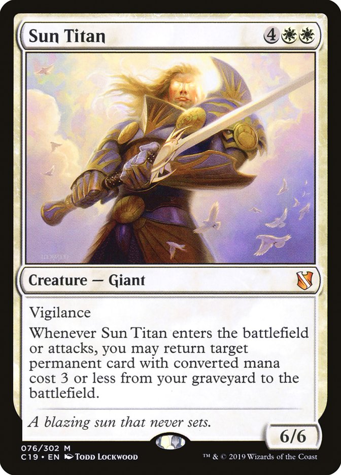 Sun Titan [Commander 2019] | Webway Games
