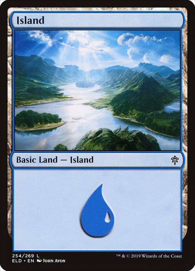 Island (#254) [Throne of Eldraine] | Webway Games