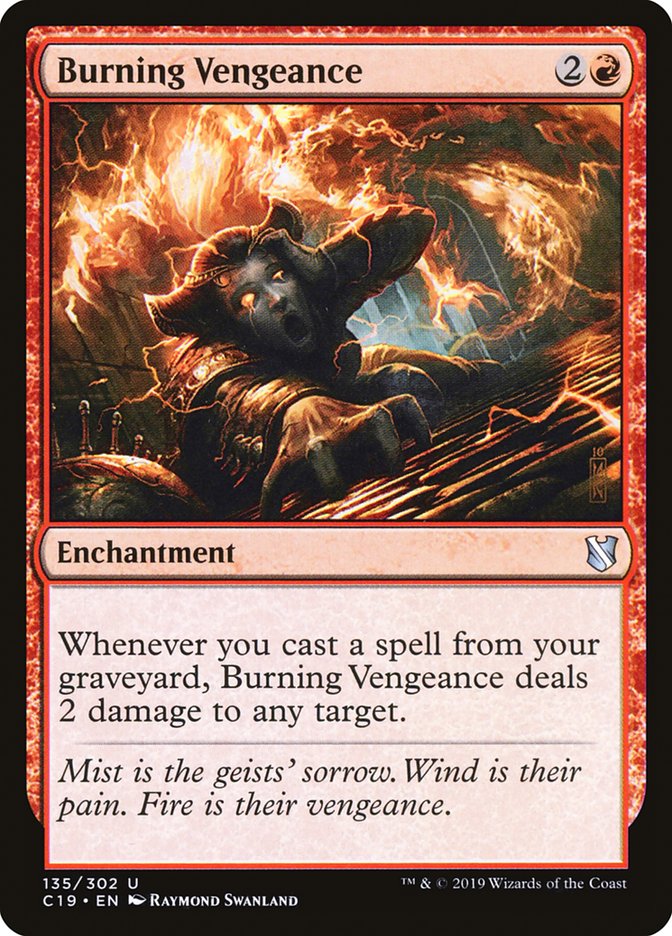 Burning Vengeance [Commander 2019] | Webway Games