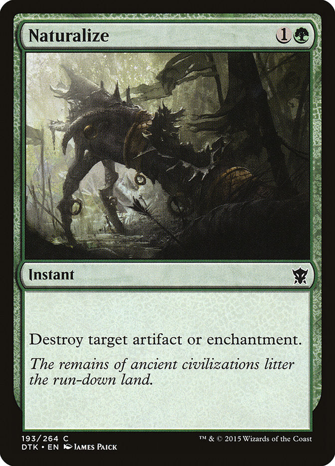 Naturalize [Dragons of Tarkir] | Webway Games