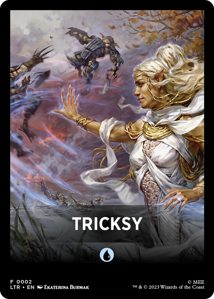 Tricksy Theme Card [The Lord of the Rings: Tales of Middle-Earth Tokens] | Webway Games