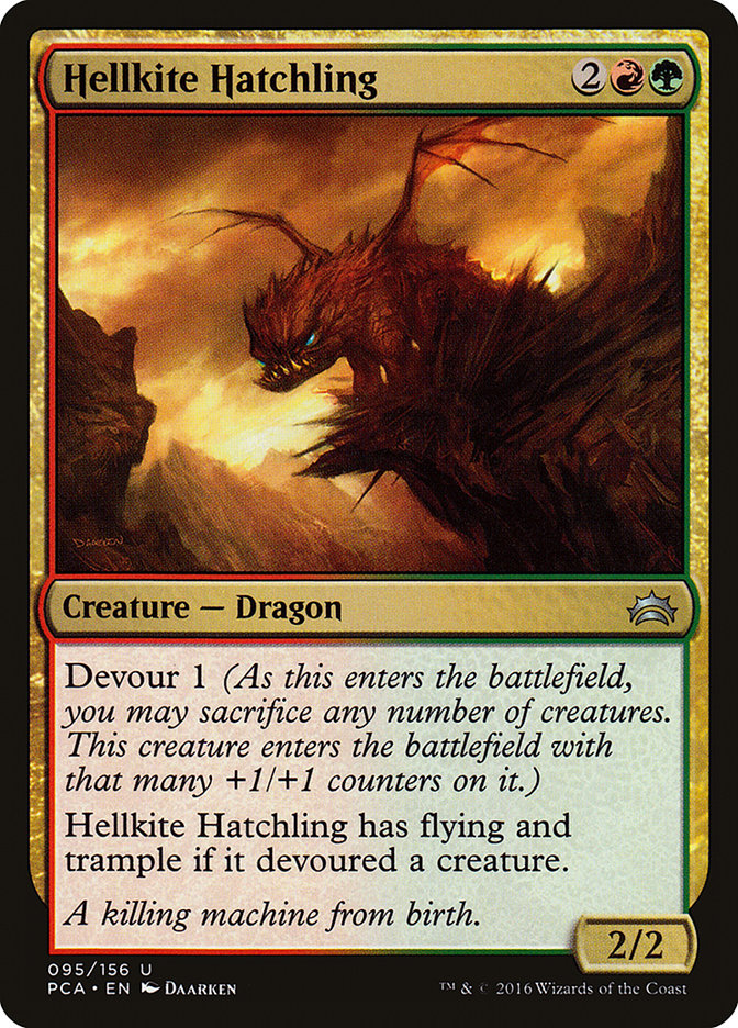 Hellkite Hatchling [Planechase Anthology] | Webway Games