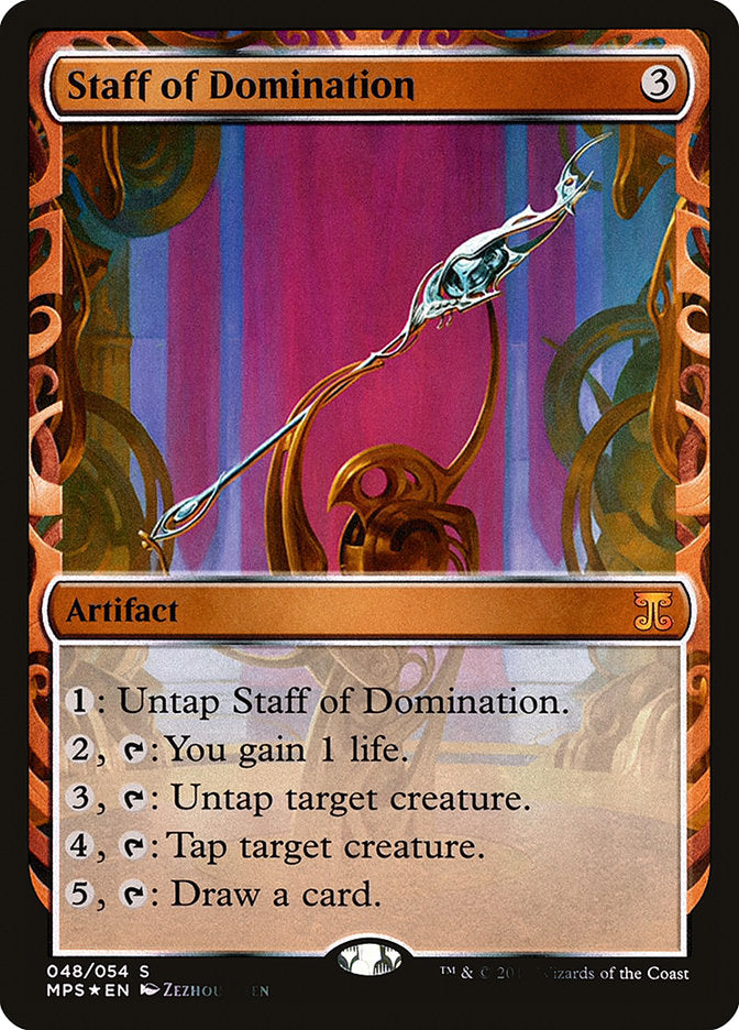 Staff of Domination [Kaladesh Inventions] | Webway Games