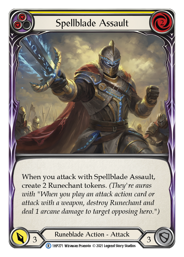 Spellblade Assault (Yellow) [1HP271] | Webway Games