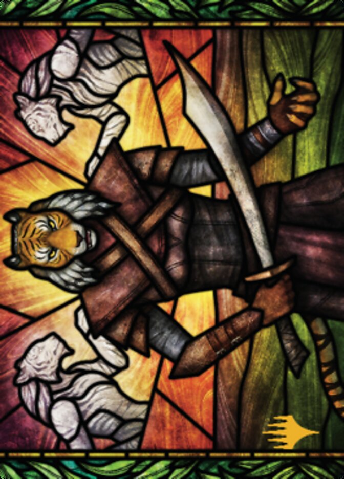 Zar Ojanen, Scion of Efrava Art Card (Gold-Stamped Signature) [Dominaria United Art Series] | Webway Games