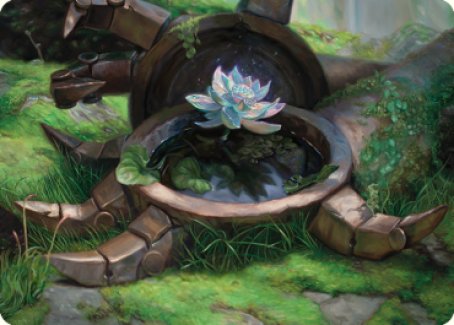 Timeless Lotus Art Card [Dominaria United Art Series] | Webway Games