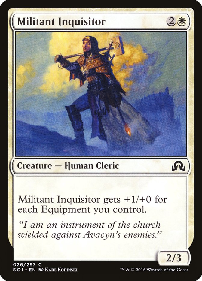 Militant Inquisitor [Shadows over Innistrad] | Webway Games