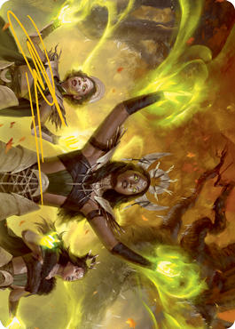 Dawnhart Wardens Art Card (Gold-Stamped Signature) [Innistrad: Midnight Hunt Art Series] | Webway Games