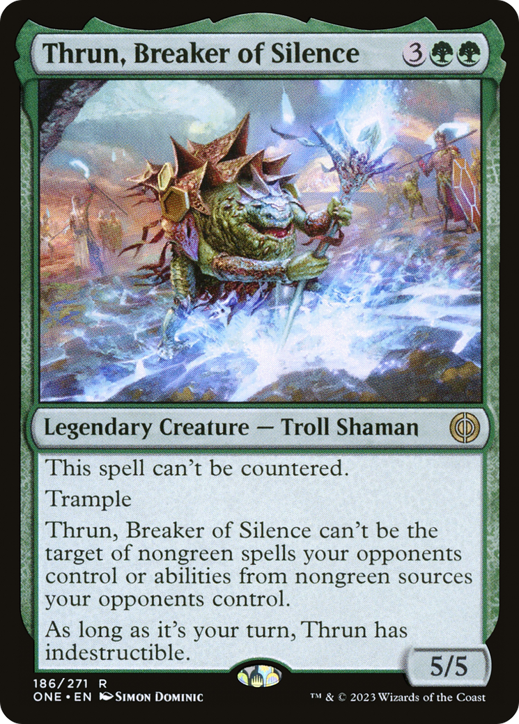 Thrun, Breaker of Silence [Phyrexia: All Will Be One] | Webway Games