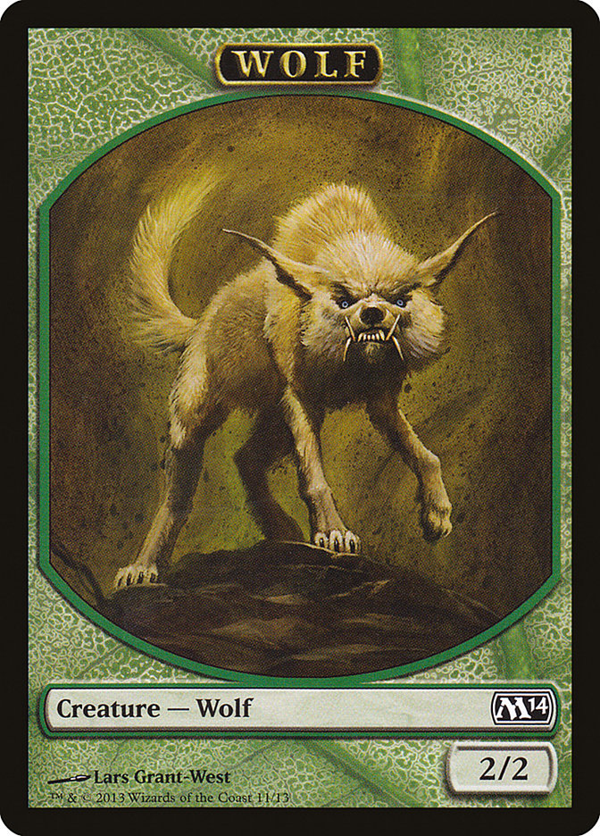 Wolf [Magic 2014 Tokens] | Webway Games