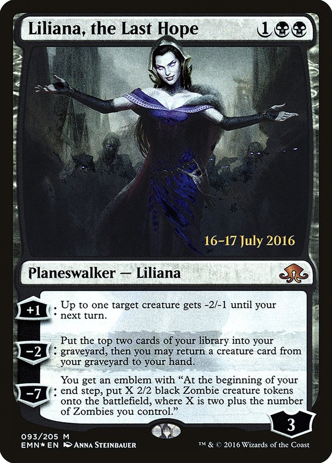 Liliana, the Last Hope  (Prerelease) [Eldritch Moon Prerelease Promos] | Webway Games