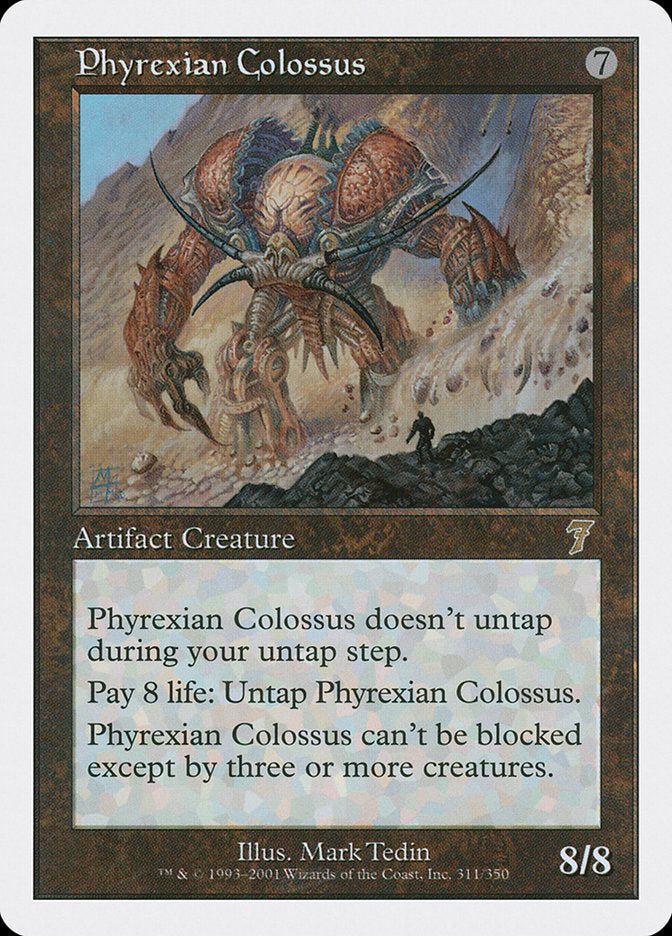 Phyrexian Colossus [Seventh Edition] | Webway Games