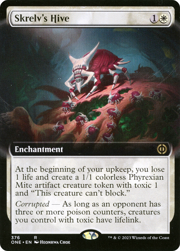 Skrelv's Hive (Extended Art) [Phyrexia: All Will Be One] | Webway Games
