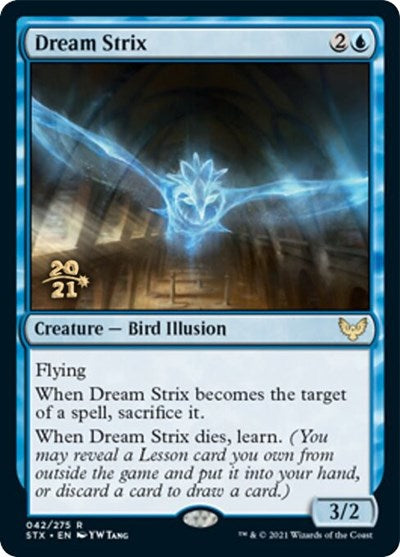 Dream Strix [Strixhaven: School of Mages Prerelease Promos] | Webway Games