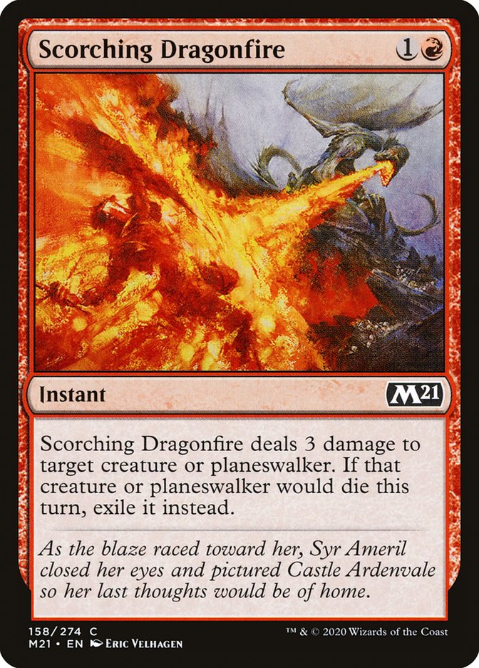 Scorching Dragonfire [Core Set 2021] | Webway Games