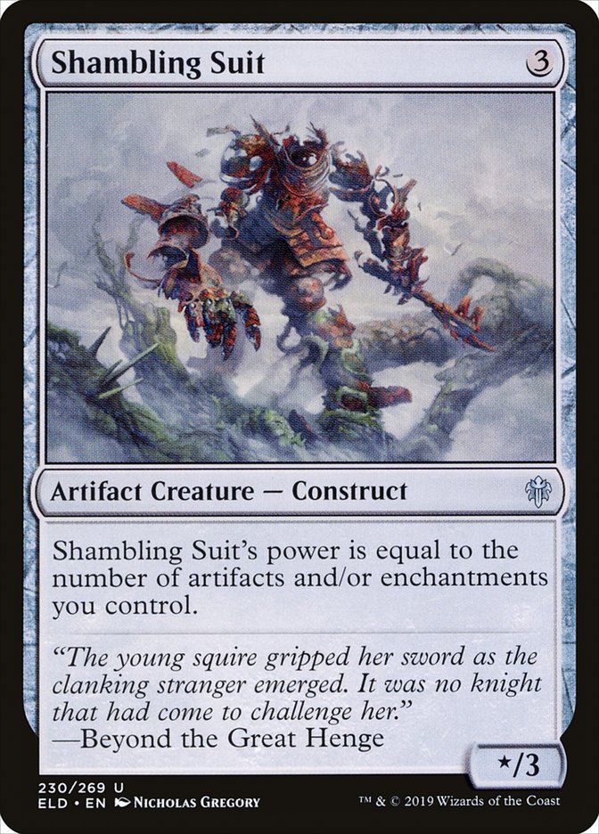 Shambling Suit [Throne of Eldraine] | Webway Games