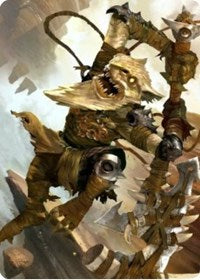Teeterpeak Ambusher Art Card [Zendikar Rising Art Series] | Webway Games