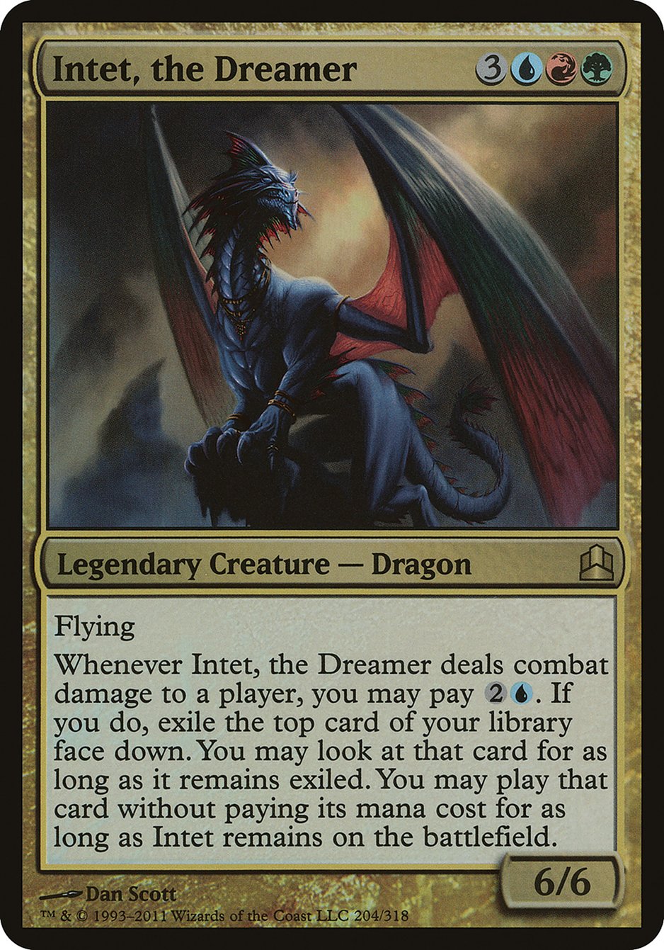 Intet, the Dreamer (Oversized) [Commander 2011 Oversized] | Webway Games