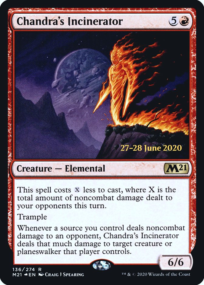 Chandra's Incinerator  [Core Set 2021 Prerelease Promos] | Webway Games