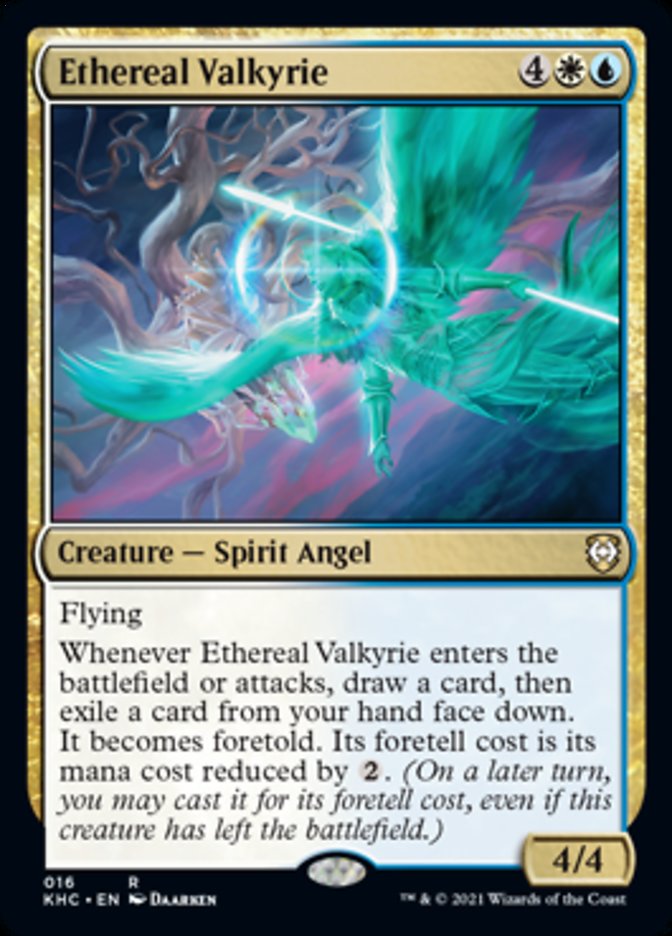 Ethereal Valkyrie [Kaldheim Commander] | Webway Games