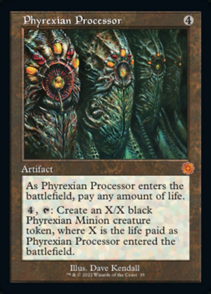 Phyrexian Processor (Retro) [The Brothers' War Retro Artifacts] | Webway Games